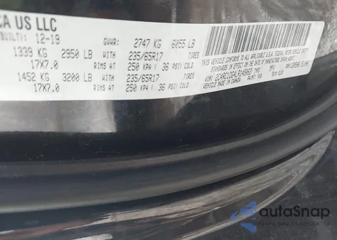 2020 Chrysler Voyager Lxi из США, поврежденный, VIN 2C4RC1DG4LR145063